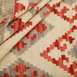 گلیم دستبافت چهار متری طرح قشقایی کد 596617