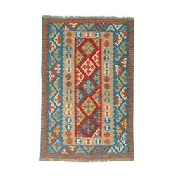 گلیم دستبافت پنج متری طرح قشقایی کد 596611
