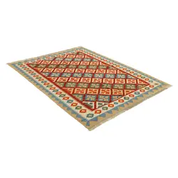 گلیم دستبافت سه متری طرح قشقایی کد 597722