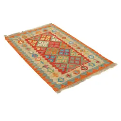 گلیم دستبافت یک متری قشقایی کد 598637