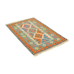 گلیم دستبافت یک متری قشقایی کد 598643