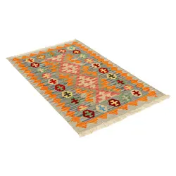 گلیم دستبافت یک متری قشقایی کد 598645