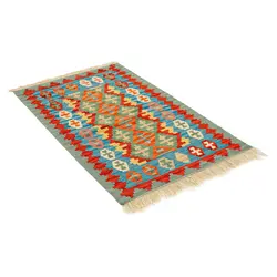 گلیم دستبافت یک متری قشقایی کد 598646