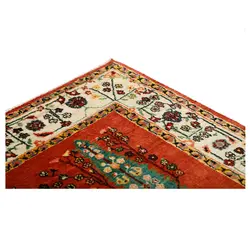 گبه دستبافت چهار متری طرح قشقایی نقشه درختی کد 564539