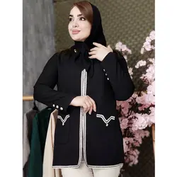 مانتو شانتون نوار دوزی 4180051