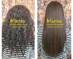 کراتین تراپی مو و صافی موی 50 سانت با مواد نانو