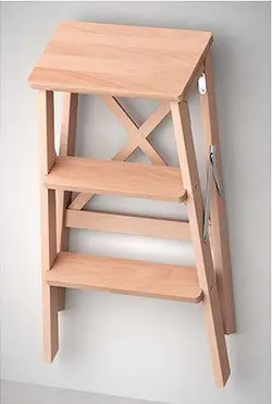 چهارپایه چوبی ایکیا IKEA BEKVAM