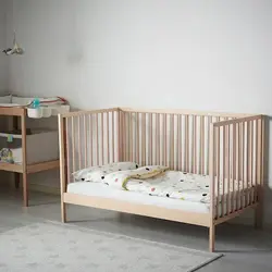 تخت نوزاد ایکیا SNIGLAR IKEA
