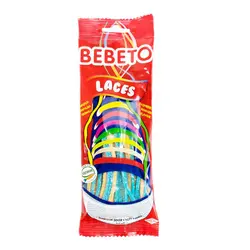 پاستیل رشته ای رنگی BEBETO