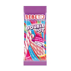 پاستیل نواری پیچ دورنگ BEBETO