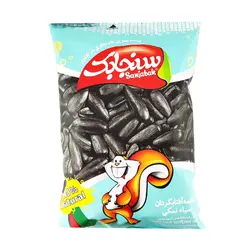 تخمه آفتابگردان سیاه نمکی سنجابک