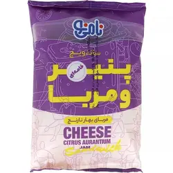 ساندویچ صبحانه پنیر و مربا نامی نو