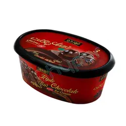 کاله بستنی تریپل چاکلت (1لیتر)