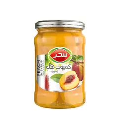 کمپوت هلو شیشه ای سحر (660گرم)