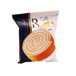 کیک رولتین کرم وانیل نظری