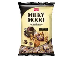 شکلات تافی شیری بامغز قهوه 200گرمی میلکی مووو شیرین عسل