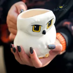 ماگ سرامیک طرح جغد هدویگ هری پاتر