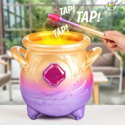 مجیک میکسیز دیگ جادویی با عروسک پولیشی سورپرایزی صورتی