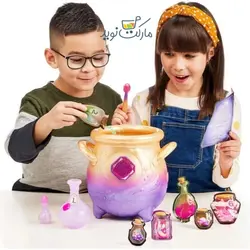مجیک میکسیز دیگ جادویی با عروسک پولیشی سورپرایزی صورتی