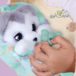 فلوی هاپو رباتیک هاسکی خوابالو کوکر Baby Paws