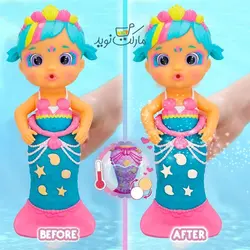 لاولی پری دریایی 23 سانتی با دم جادویی Bloopies