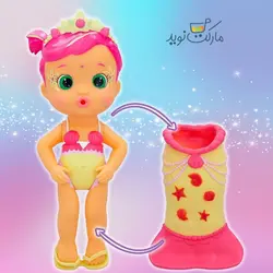 لونا پری دریایی 23 سانتی با دم جادویی Bloopies