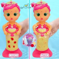 لونا پری دریایی 23 سانتی با دم جادویی Bloopies