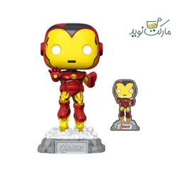 فیگور مرد آهنی با پین فلزی 1172 فانکو پاپ 9 سانتی