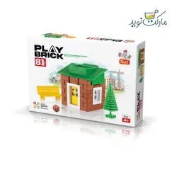 ست آجر بازی 81 قطعه Play Brick