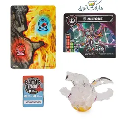 پک تکی باکوگان Bakugan مدل Nillious الماسی سری Special Attack
