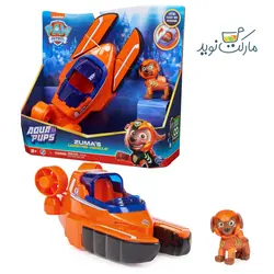 زیردریایی خرچنگ با فیگور زوما پاپاترول سری Aqua Pups