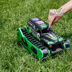 تانک کنترلی Monster Jam مدل Grave Digger Trax با مقیاس 1:15