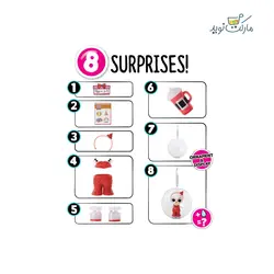 عروسک LOL Surprise مدل Sleigh Babe سری Holiday Present Surprise