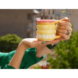 ماگ سرامیک خاص با طرح دونات