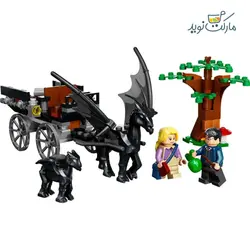 لگو هری پاتر 76400 مدل کالسکه و تسترال ها در هاگوارتز