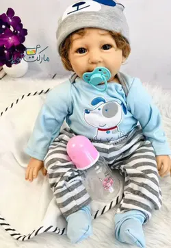 عروسک 50 سانتی پسر بچه مدل ریبورن
