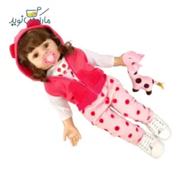 عروسک 50 سانتی دختر بچه مدل ریبورن
