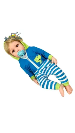 عروسک 45 سانتی پسر بچه مدل ریبورن