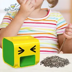 تخمه پوست کن سیدلی رنگ زرد