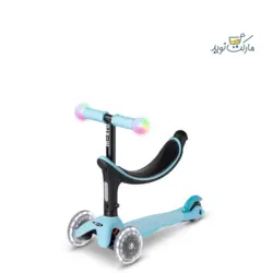 اسکوتر سه حالته مایکرو مدل مجیک Mini2Grow دلوکس آبی