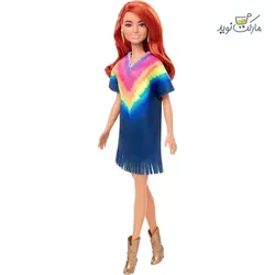 عروسک باربی مدل فشنیستاس کد 141 متل با موی آجری