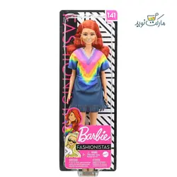 عروسک باربی مدل فشنیستاس کد 141 متل با موی آجری