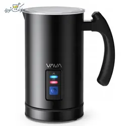 شیر داغ‌ کن و کف‌ شیر ساز واوا VAVA رنگ مشکی