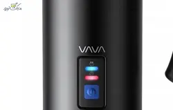 شیر داغ‌ کن و کف‌ شیر ساز واوا VAVA رنگ مشکی