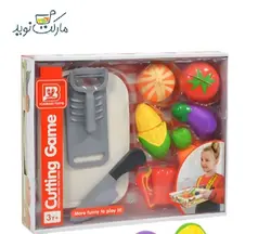 ست اسباب بازی آشپزخانه شیابائو مدل میوه و سبزیجات برشی