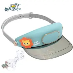 کلاه فن دار شارژی رنگ آبی