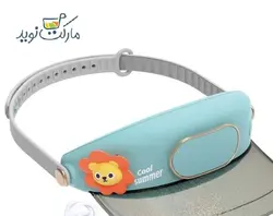 کلاه فن دار شارژی رنگ آبی