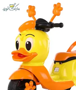 موتور شارژی 3 چرخ طرح جوجه اردک زرد