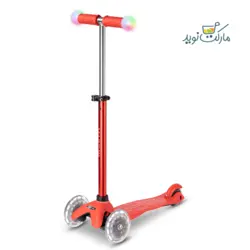 اسکوتر سه حالته مایکرو مدل مجیک Mini2Grow دلوکس قرمز