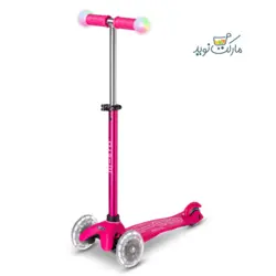 اسکوتر سه حالته مایکرو مدل مجیک Mini2Grow دلوکس صورتی
